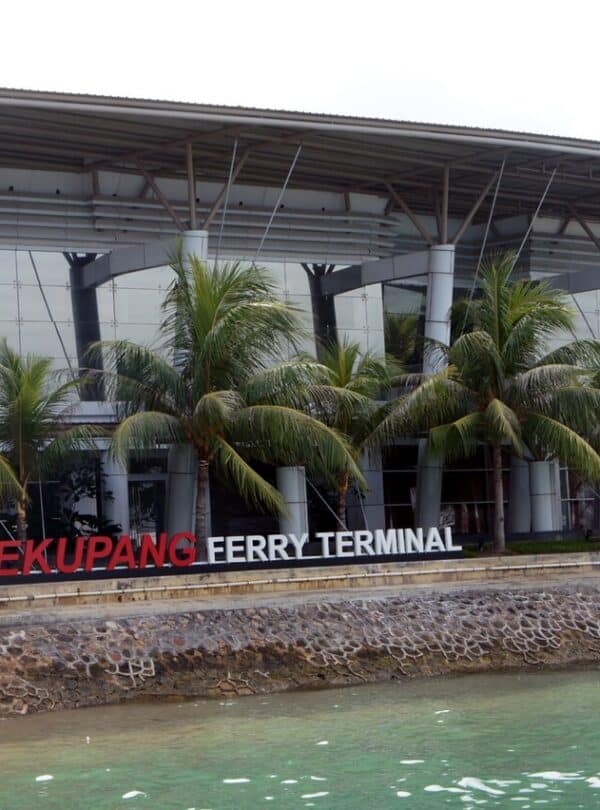 Sekupang Ferry Terminal in Batam, Indonesia, serving crossings to Singapore HarbourFront
