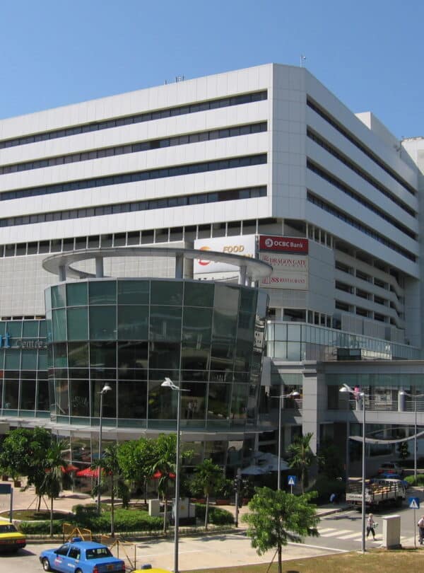 HarbourFront Centre Ferry Terminal in Singapore, gateway for ferries to Batam